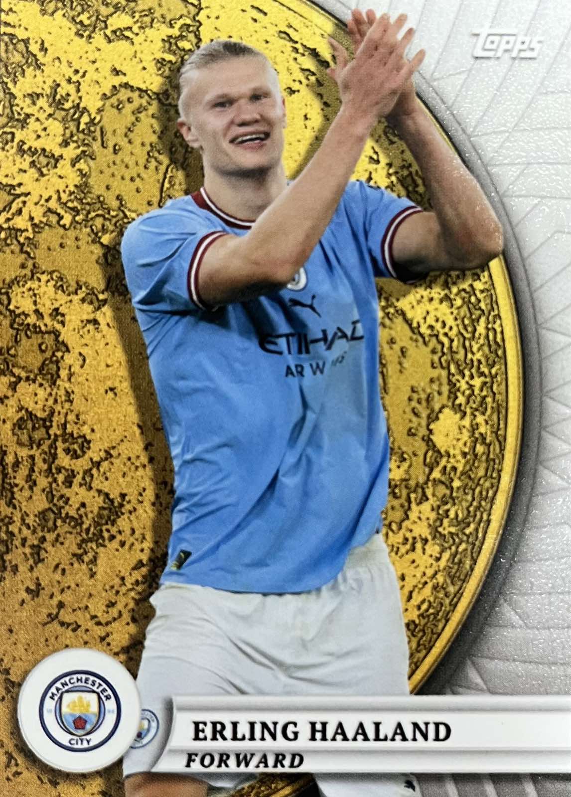 Erling Haaland Gold Moon Blue Moon