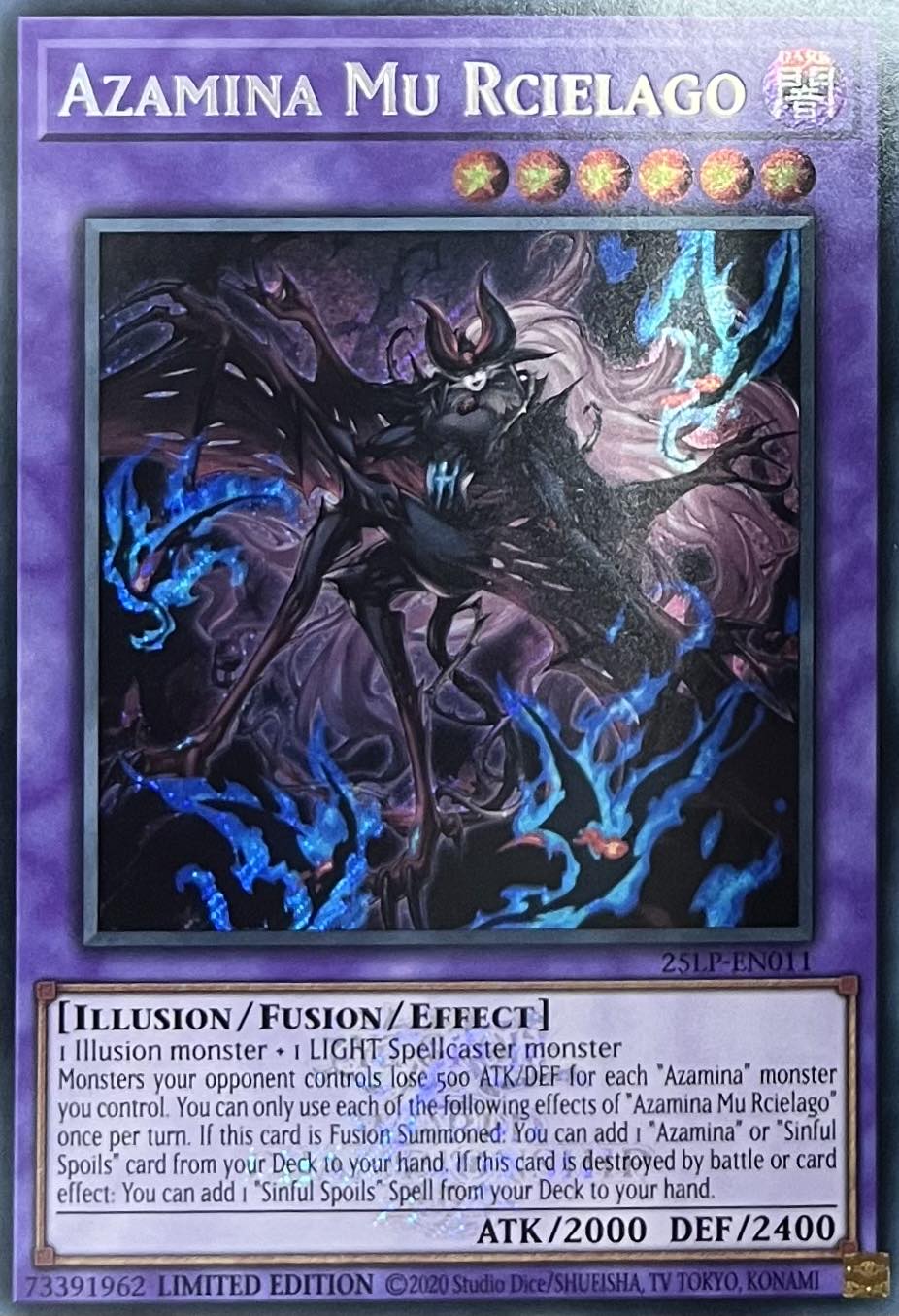Azamina Mu Rcielago (V.4 - Secret Rare)