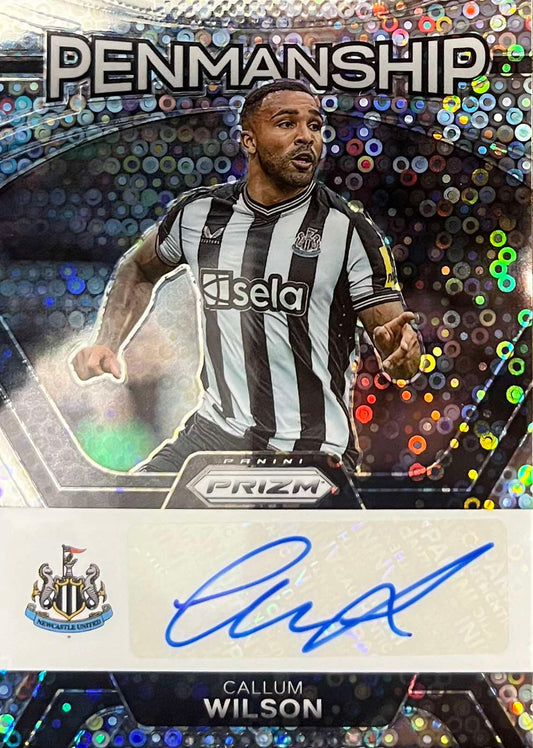 Callum Wilson Autograph Penmanship Prizm Breakaway