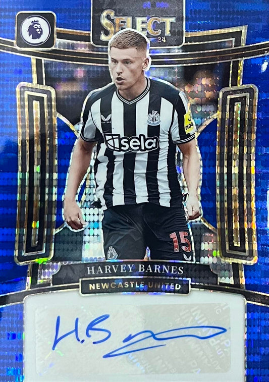 Harvey Barnes Autograph Blue Pulsar Select