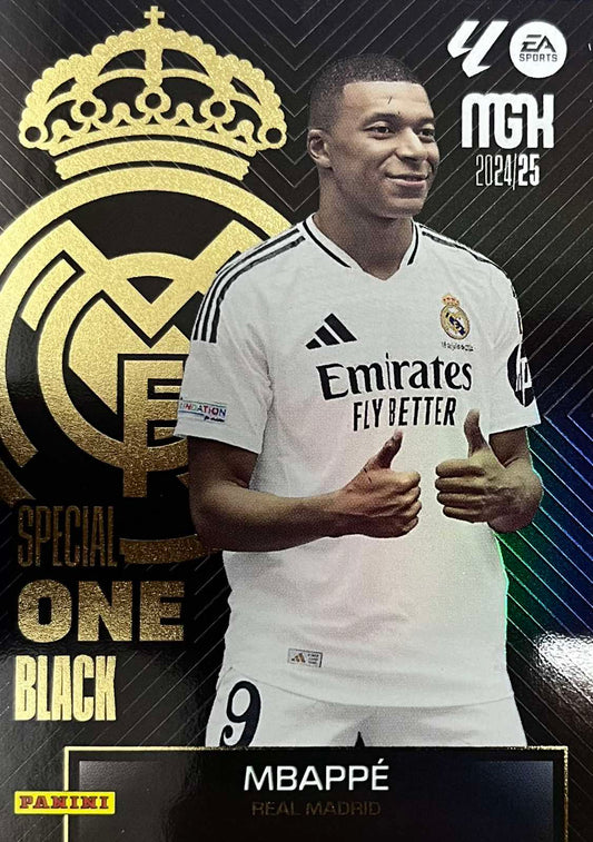 Kylian Mbappe Topps Megacracks Special One Black