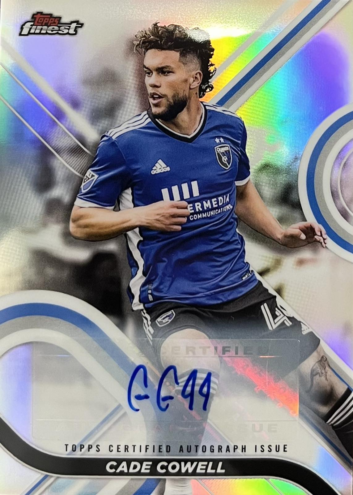 Cade Cowell Autograph Topps Finest