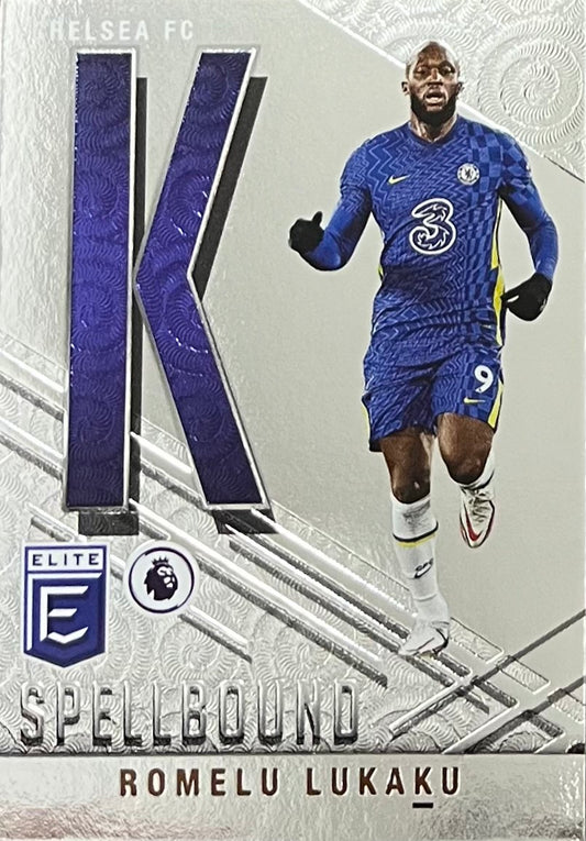 Romelu Lukaku Spellbound "K" Donruss Elite 2021-22