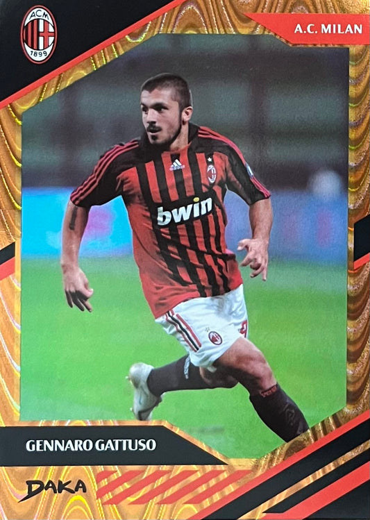 Gennaro Gattuso Numbered /25 Daka AC Milan