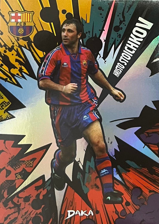 Hristo Stoichkov Numbered /99 Daka Barcelona