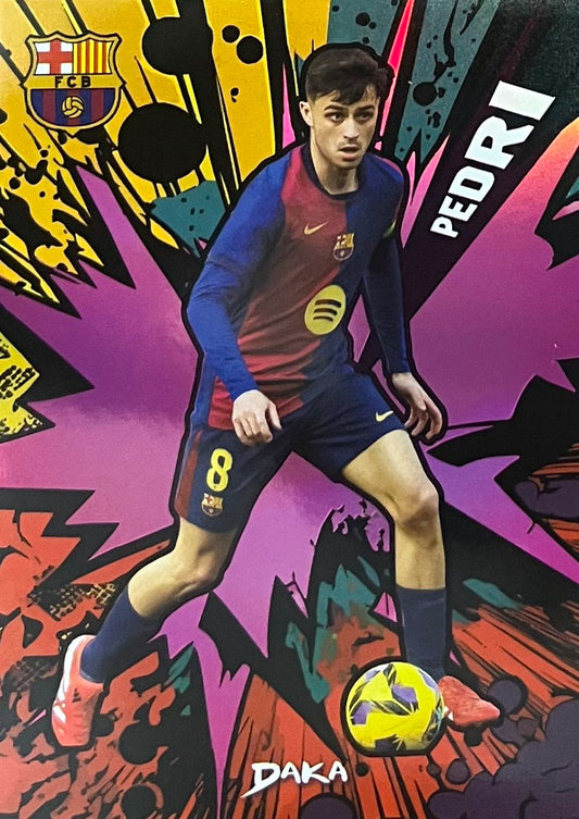 Pedri Numbered /199 Daka Barcelona