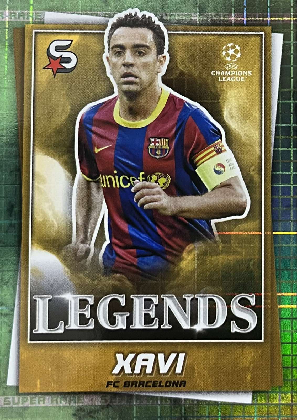 Xavi Numbered /199 Topps Superstars Legends Super Rare