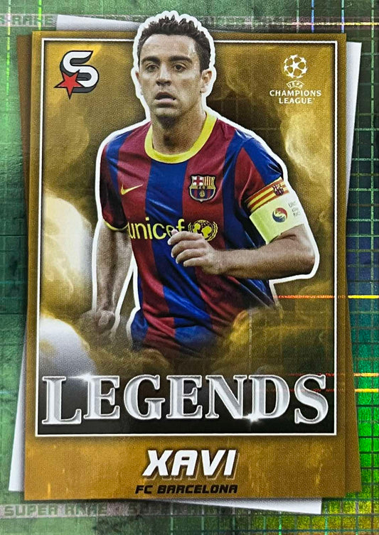 Xavi Numbered /199 Topps Superstars Legends Super Rare