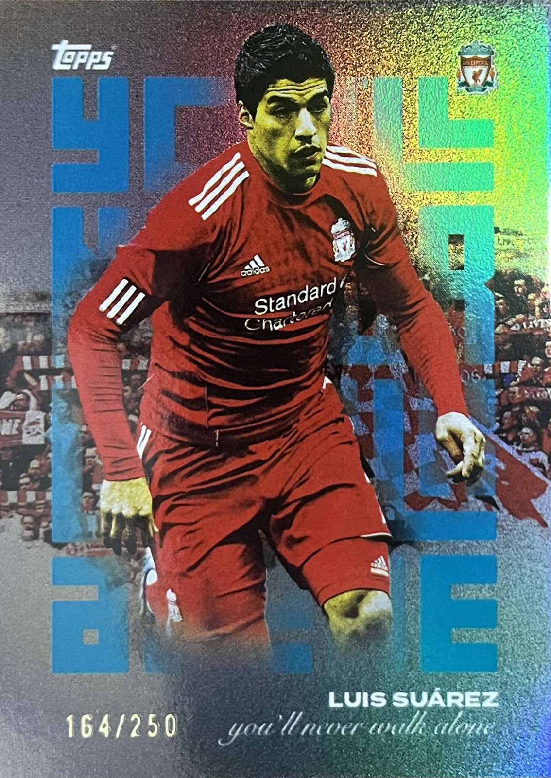 Luis Suarez Numbered /250 Liverpool Team Set 2023-24