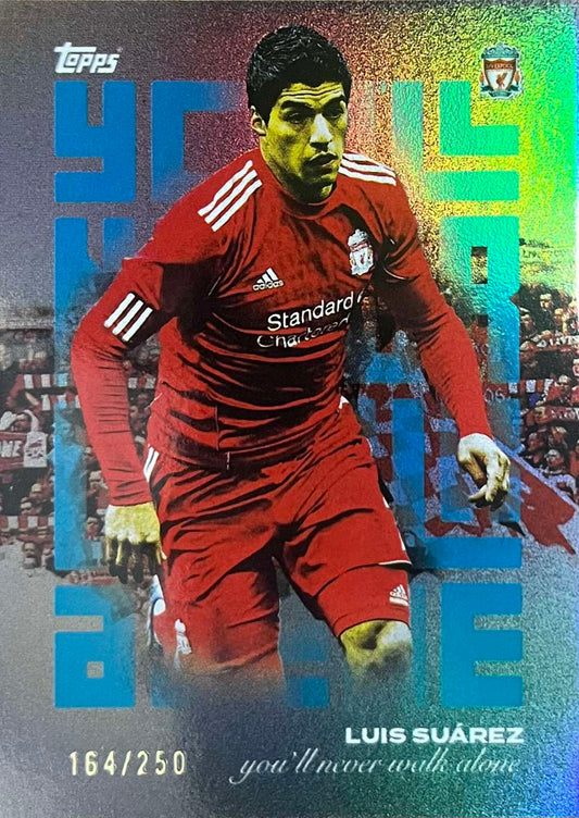 Luis Suarez Numbered /250 Liverpool Team Set 2023-24