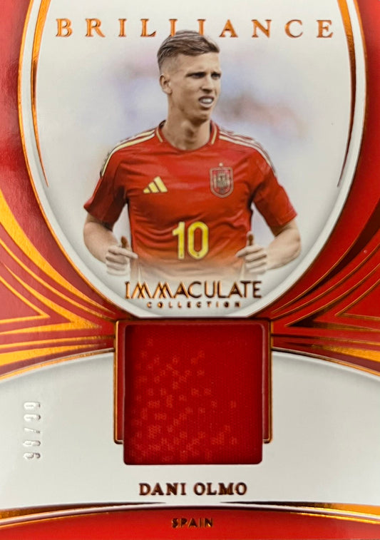 Dani Olmo Patch Numbered /99 Immaculate Brilliance