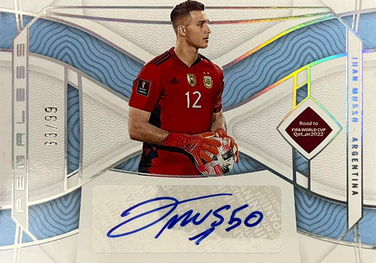 Juan Musso Autograph Numbered /99 National Treasures