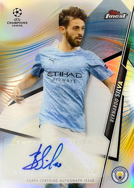 Bernardo Silva Autograph Topps Finest