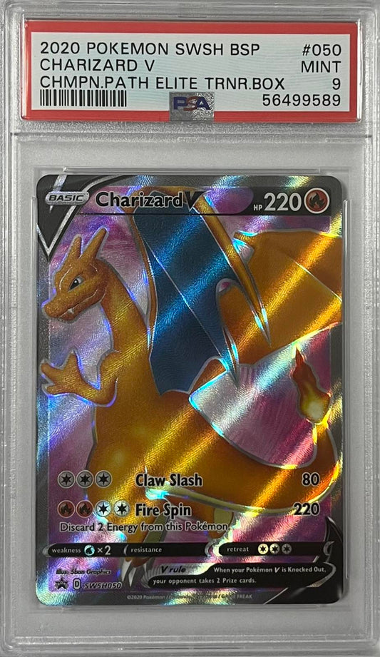 Charizard V (SWSH 050)(GRADED)(PSA)