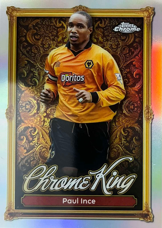 Paul Ince Chrome King Topps Premier League