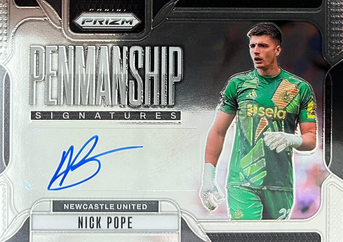 Nick Pope Autograph Panini Prizm
