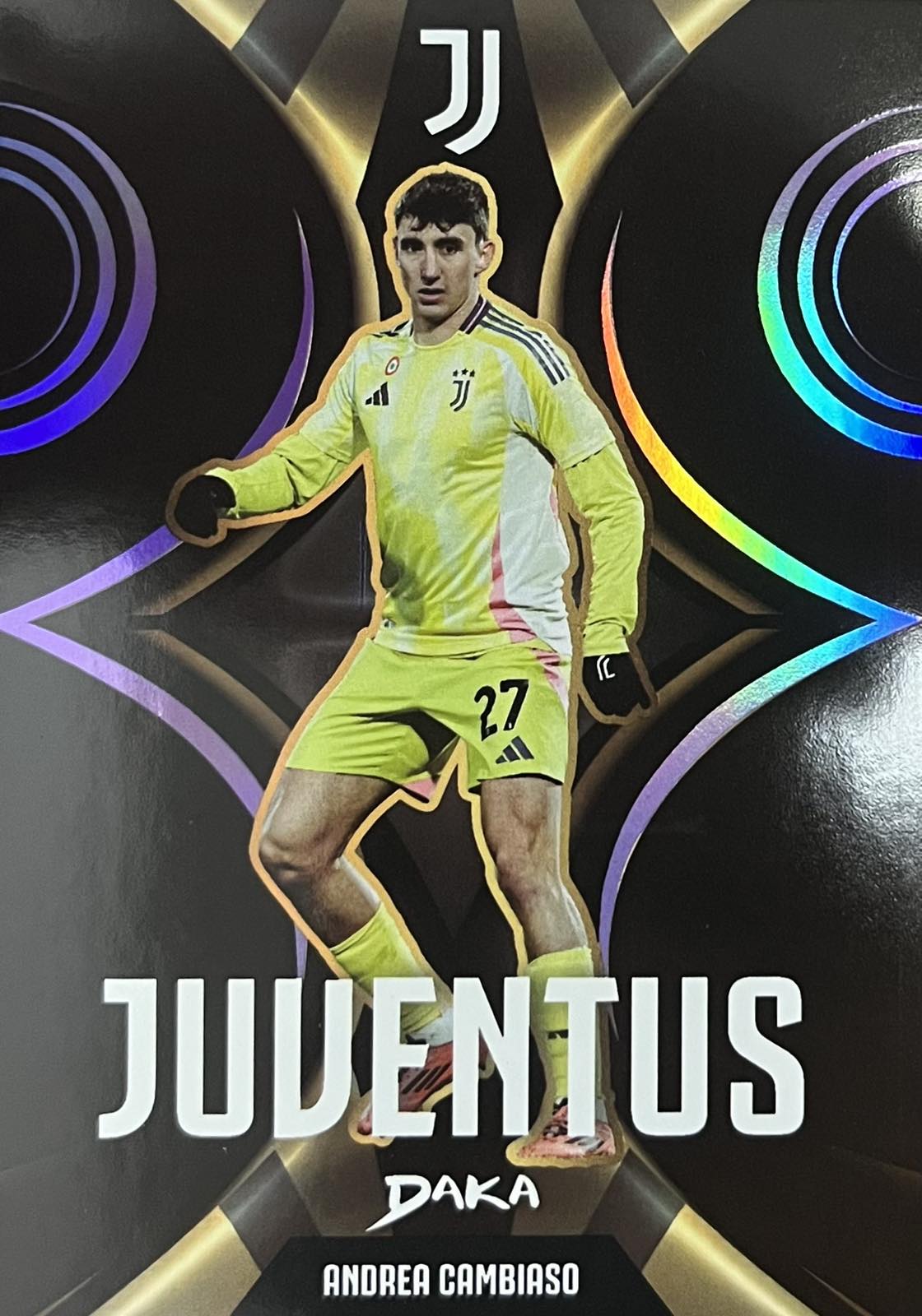 Andrea Cambiaso Numbered /199 Daka Juventus
