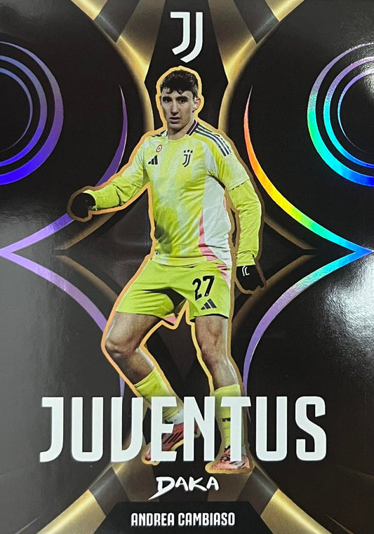 Andrea Cambiaso Numbered /199 Daka Juventus