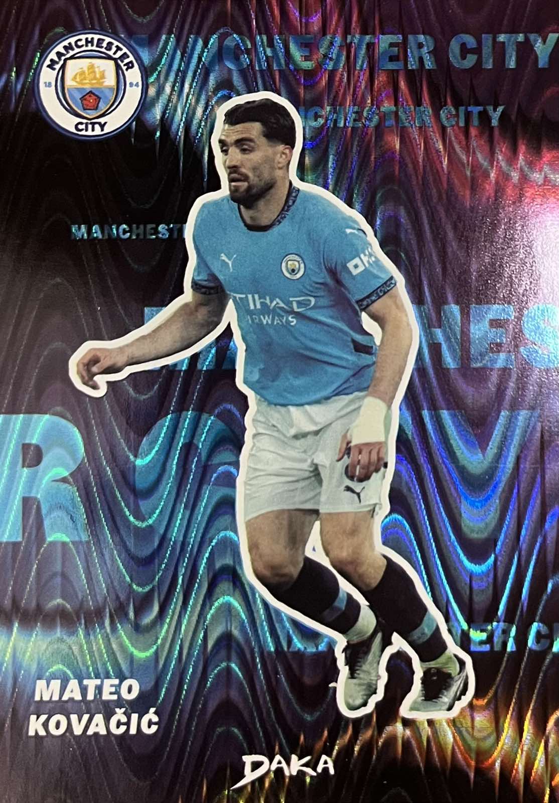 Mateo Kovacic Numbered /149 Daka Manchester City