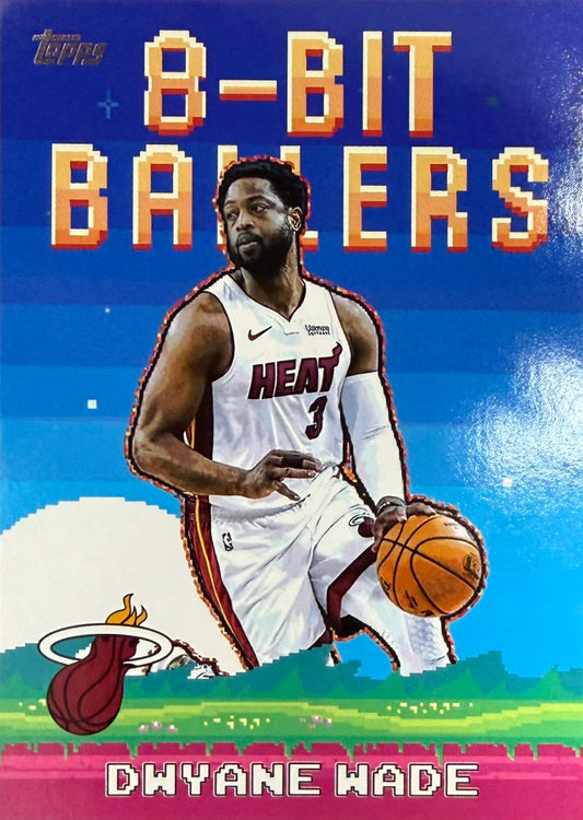 Dwyane Wade 8-Bit Ballers 2025-26 Topps #8B-23