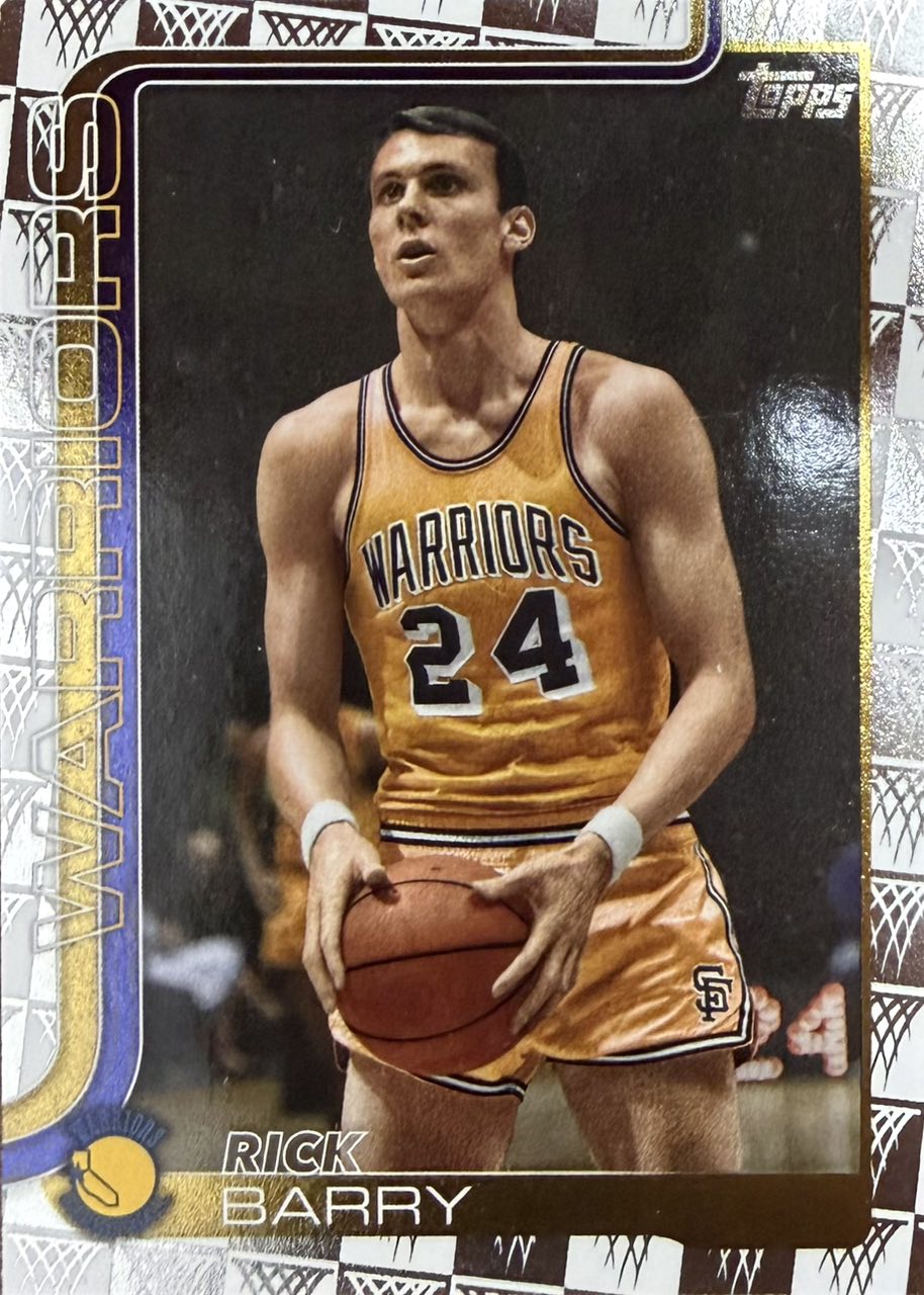 Rick Barry [Season Tip-Off] #258 Topps Flagship