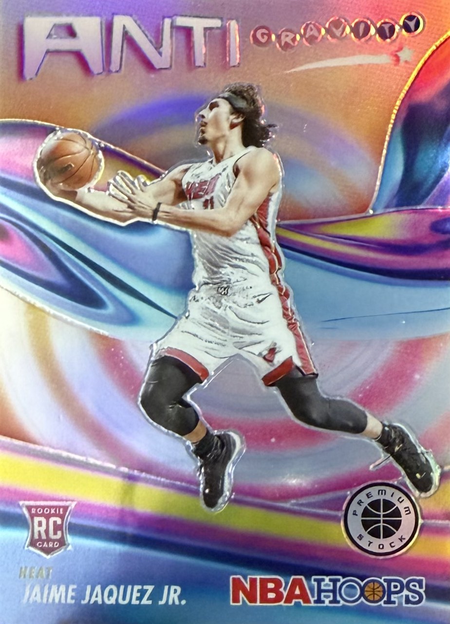 Jaime Jaquez Jr. Anti Gravity Silver Prizm 2023-24 Hoops Premium Stock Rookie RC