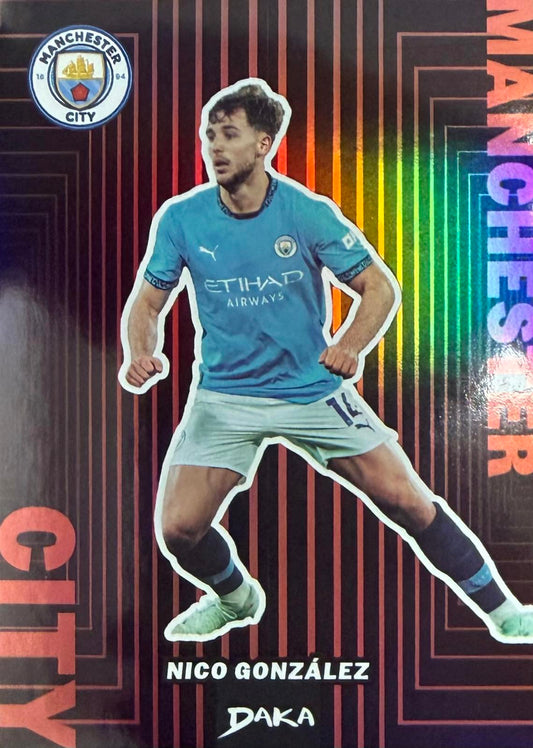 Nico Gonzalez Numbered /50 Daka Manchester City