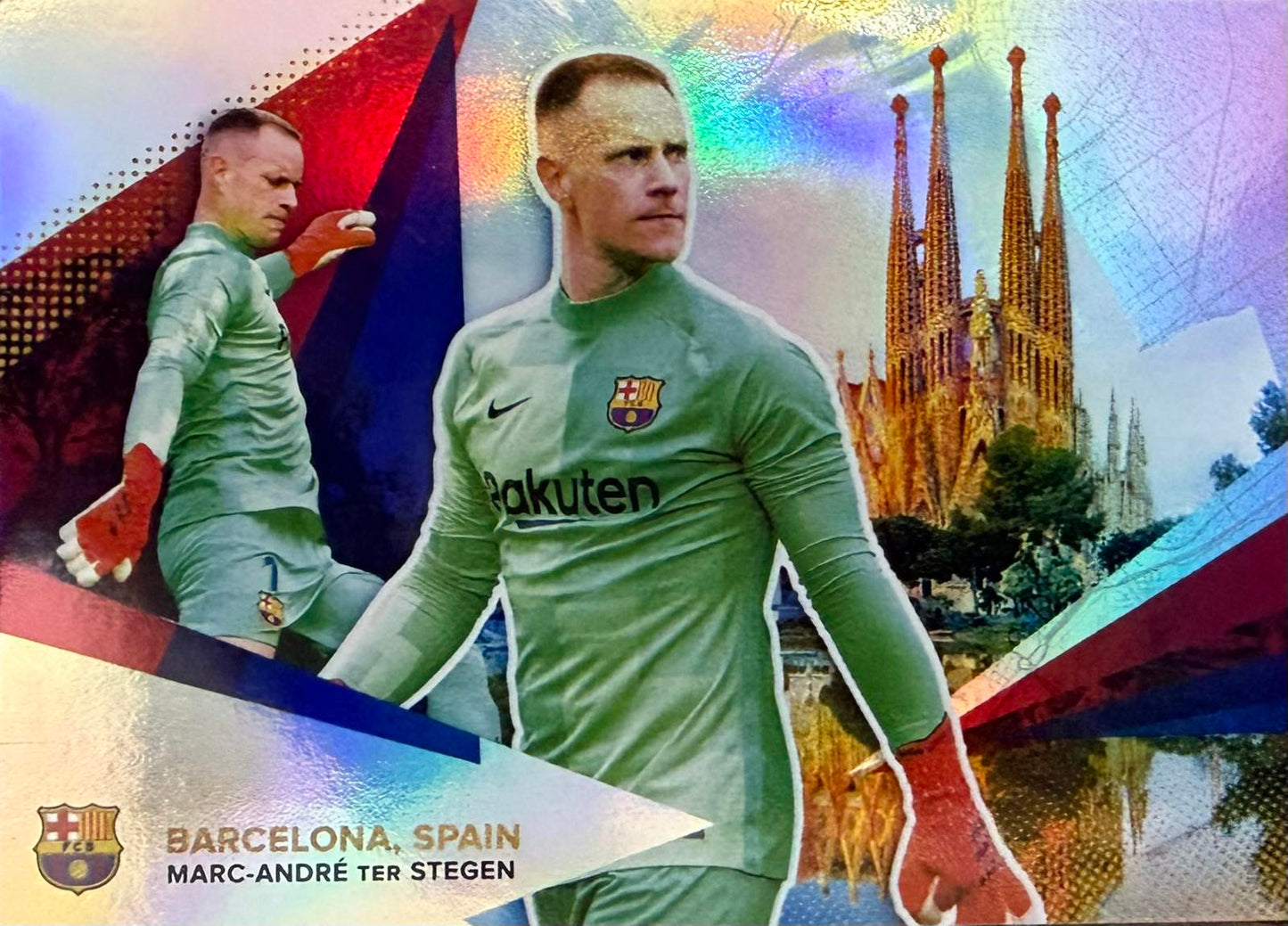 Marc-Andre Ter Stegen Numbered /275 Barcelona Team Set