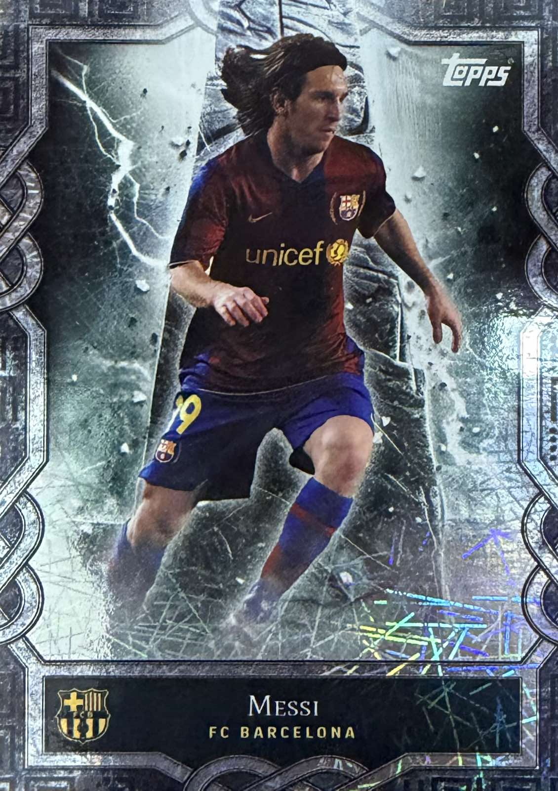 Lionel Messi Monolith Electro Parallel Barcelona Fan Set