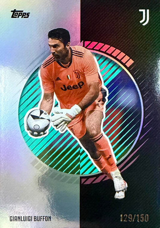 Gianluigi Buffon Numbered /150 Topps Juventus Team Set