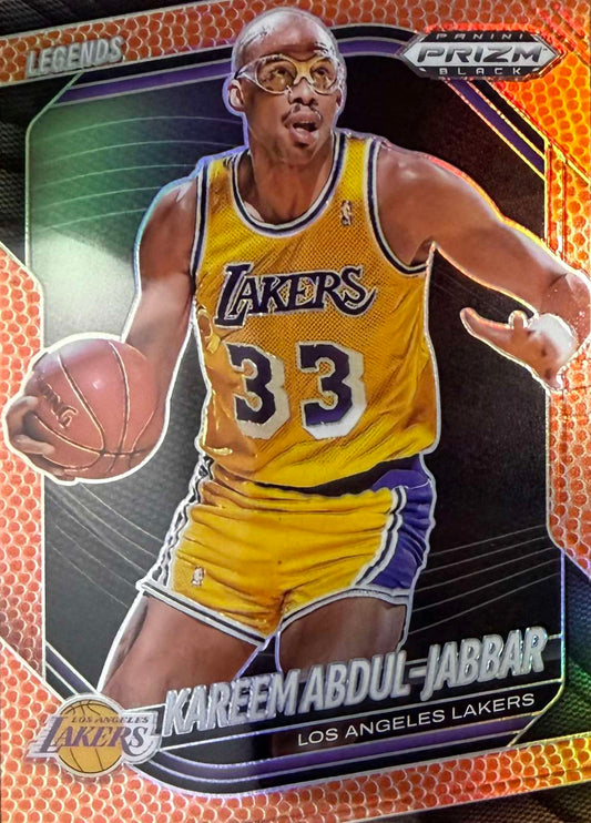 Kareem Abdul-Jabbar Numbered /225 Panini Prizm