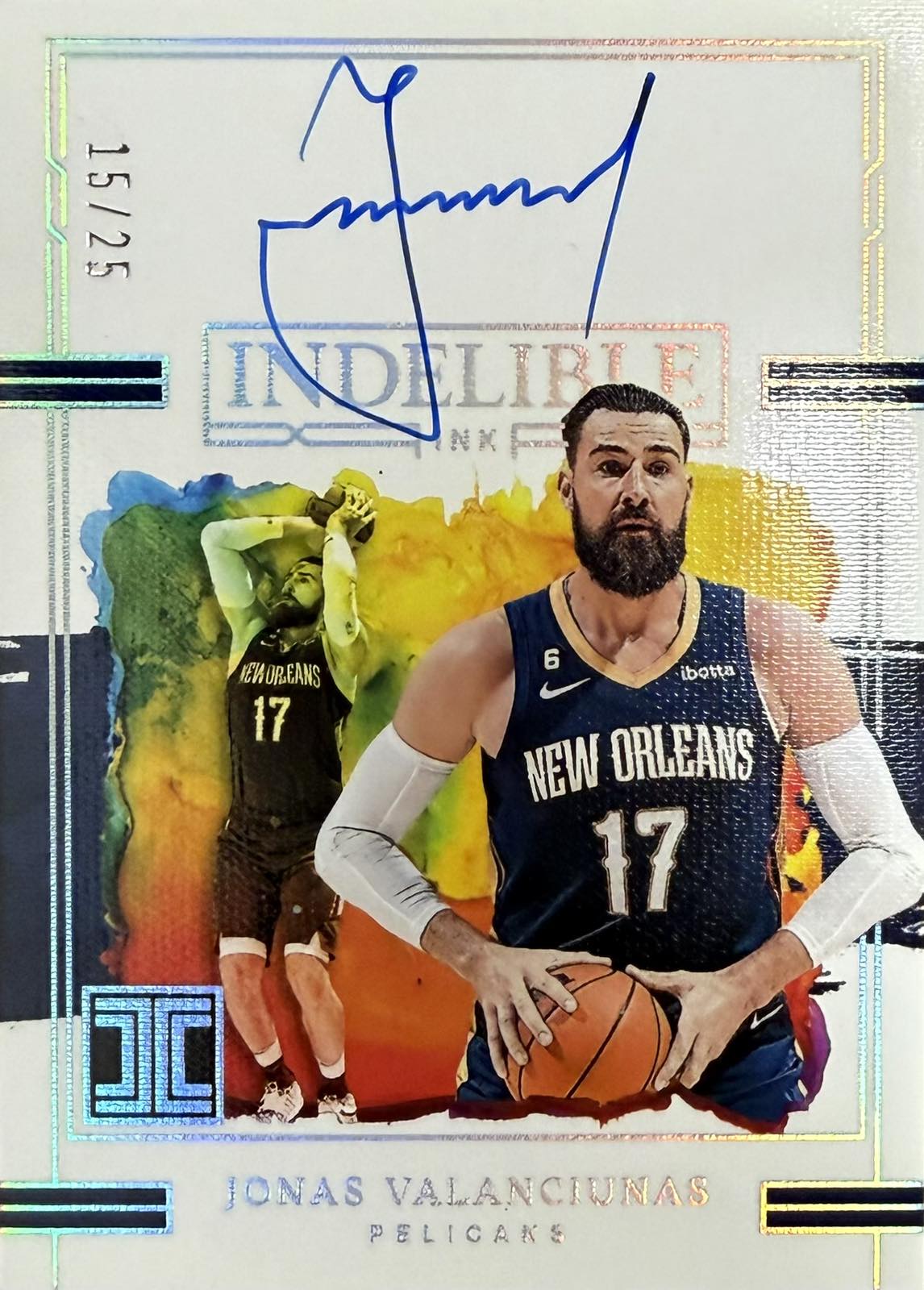 Jonas Valanciunas On-Card Autograph Numbered /25 Impeccable