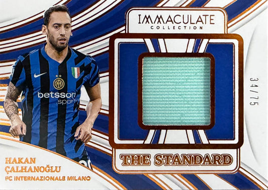 Hakan Calhanoglu Patch Numbered /75 Immacculate