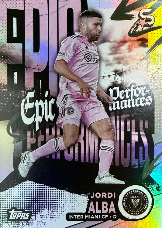 Jordi Alba 2024 Topps MLS Superstars #EP-20 Epic Performances