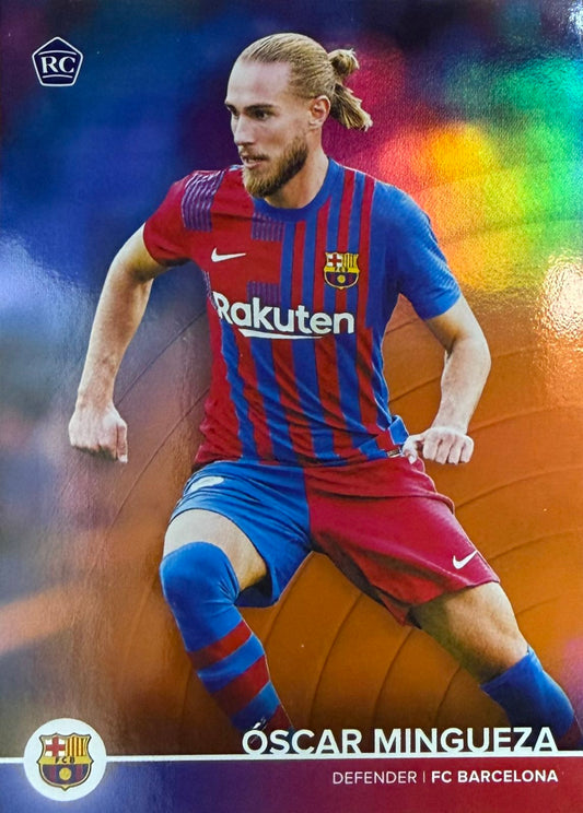 Oscar Mingueza Rookie Numbered /20 Barcelona Team Set
