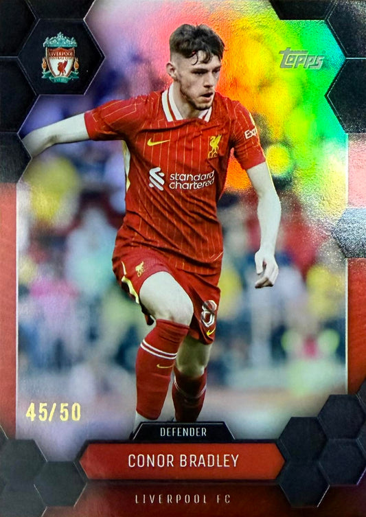 Conor Bradley Numbered /50 Liverpool Fan Set