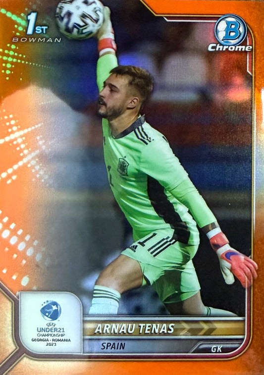 Arnau Tenas 1st Bowman Numbered /75 Bowman Chrome