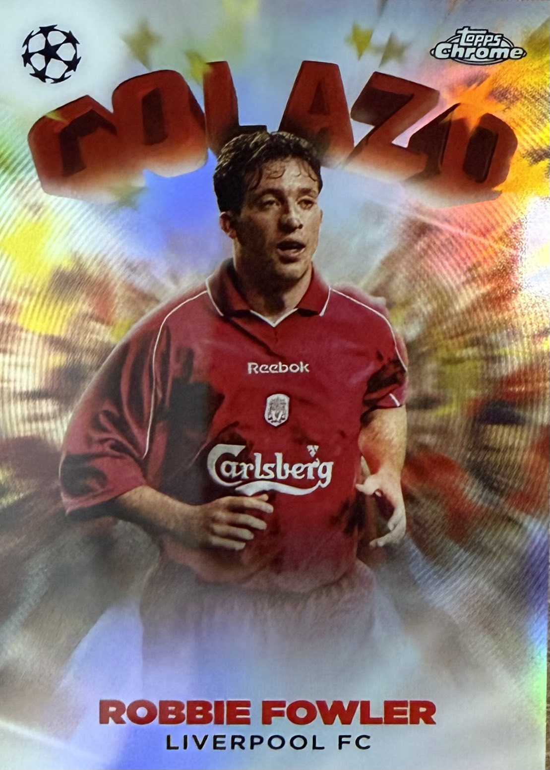 Robbie Fowler Golazo Topps Chrome