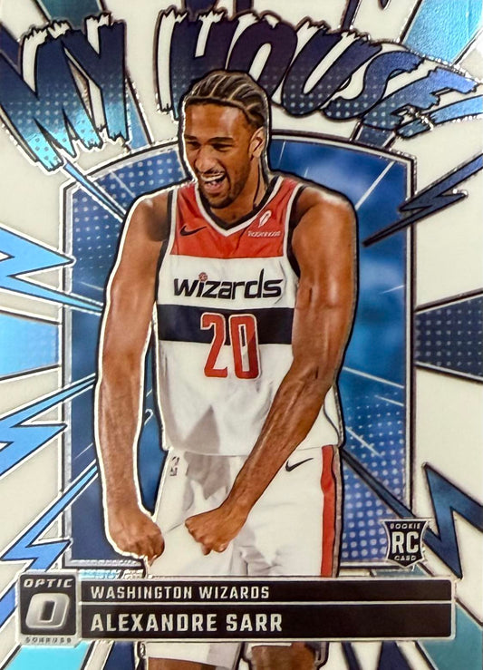 Alexandre Sarr My House RC 2024-25 DONRUSS OPTIC