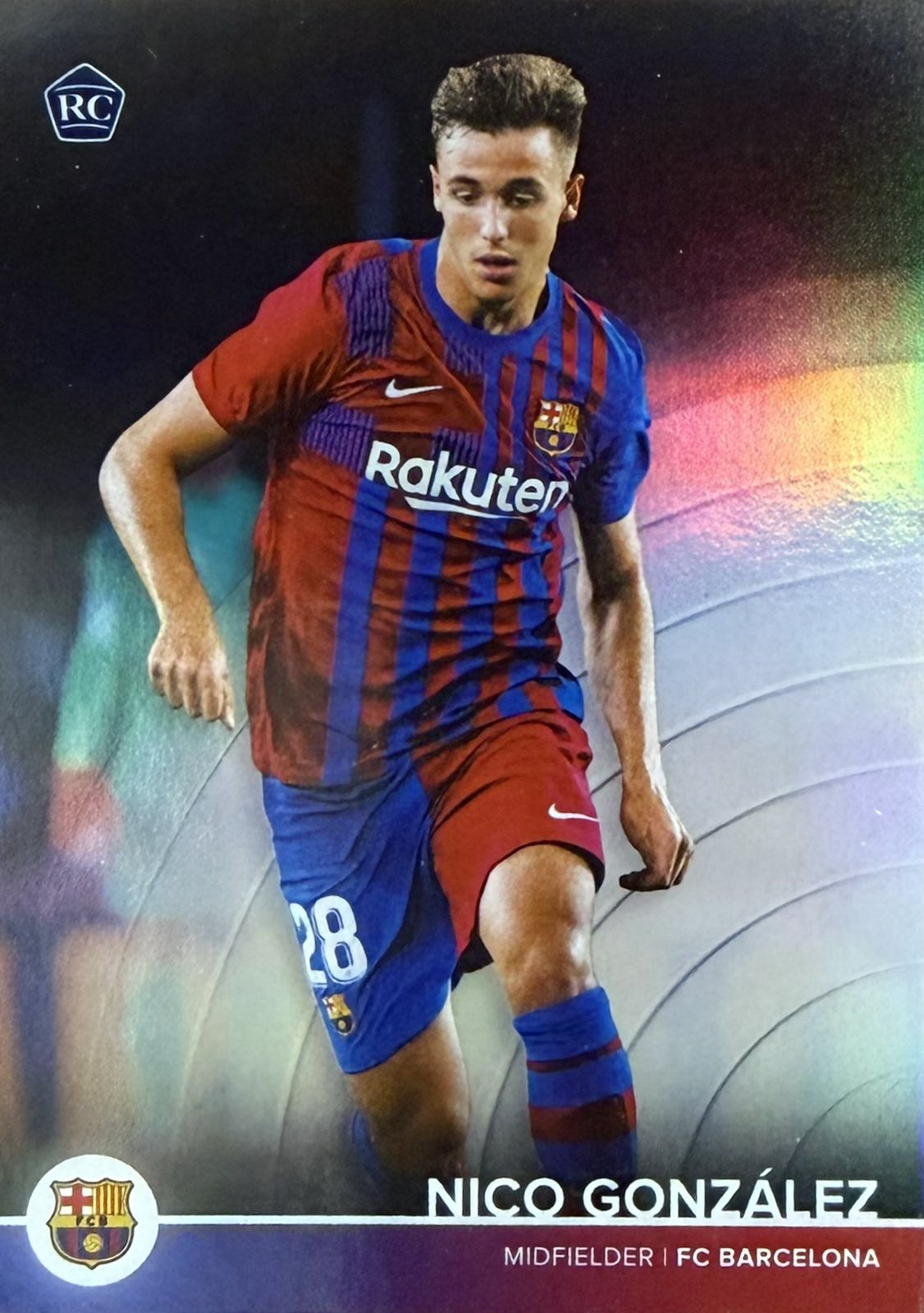 Nico Gonzalez Rookie Numbered /275 Team Set