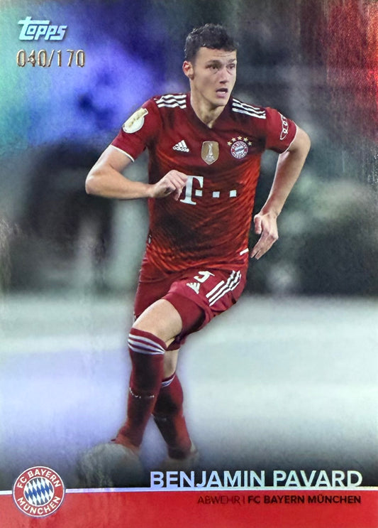 Benjamin Pavard Numbered /170 Team Set
