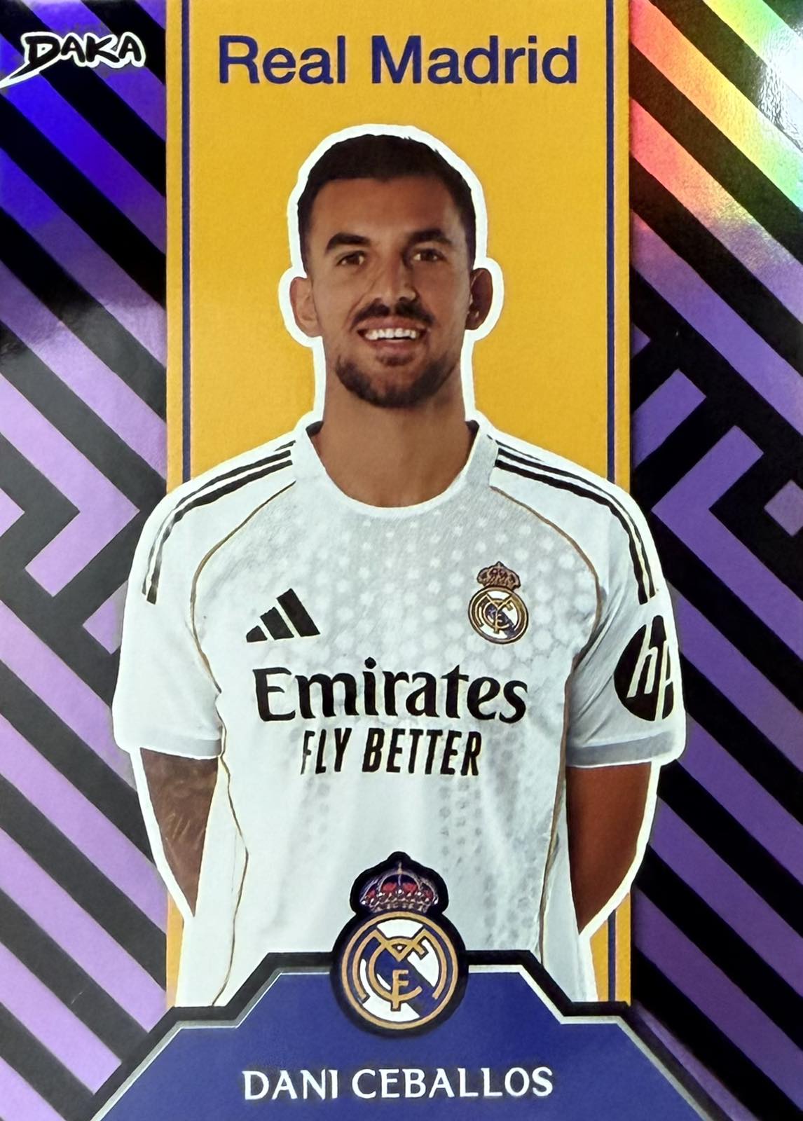 Dani Ceballos Numbered /175 Daka Real Madrid
