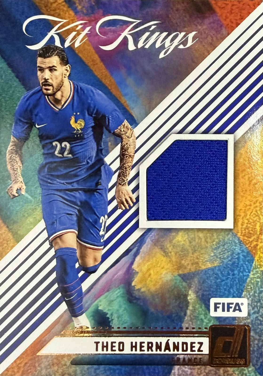 Theo Hernandez Patch Panini Donruss