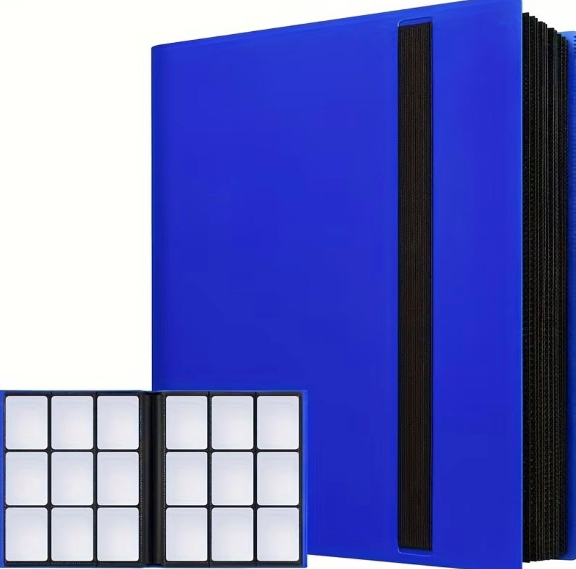 Trading Card Binder Blue