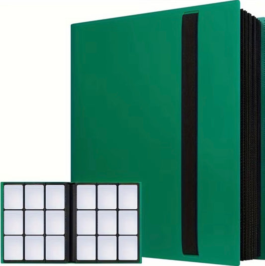 Trading Card Binder Green