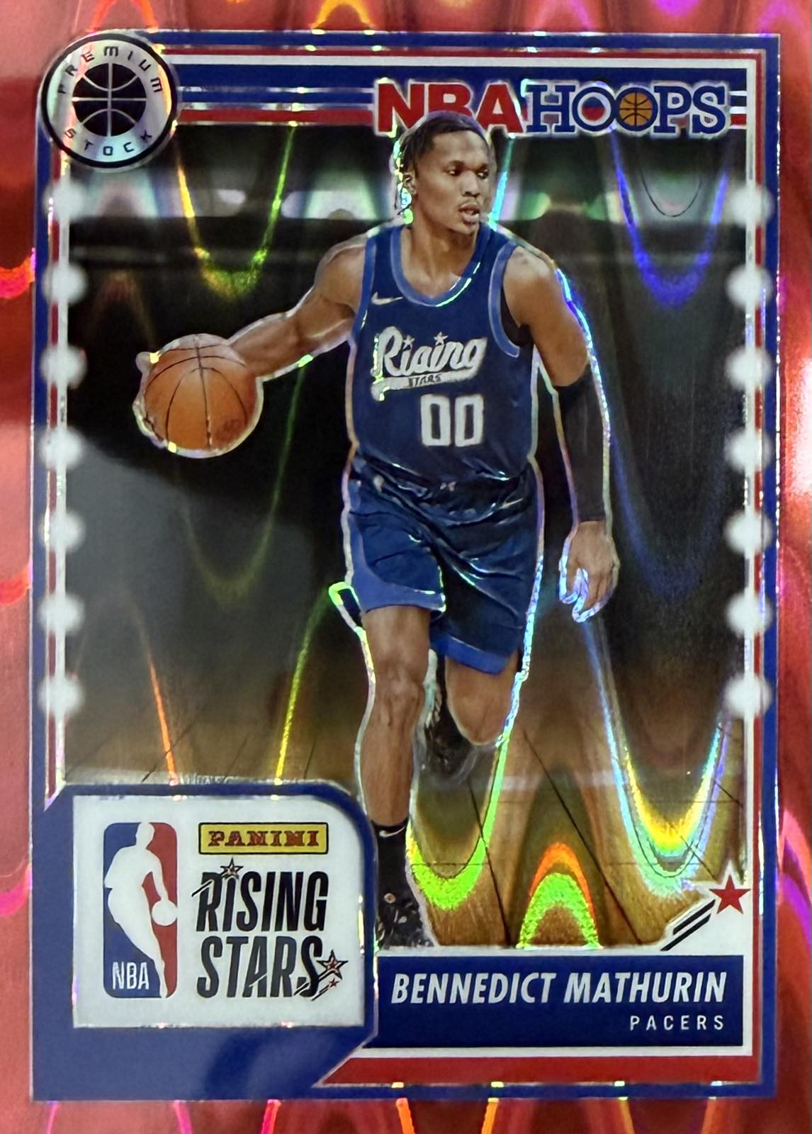 Bennedict Mathurin Numbered /199 Rising Stars NBA Hoops