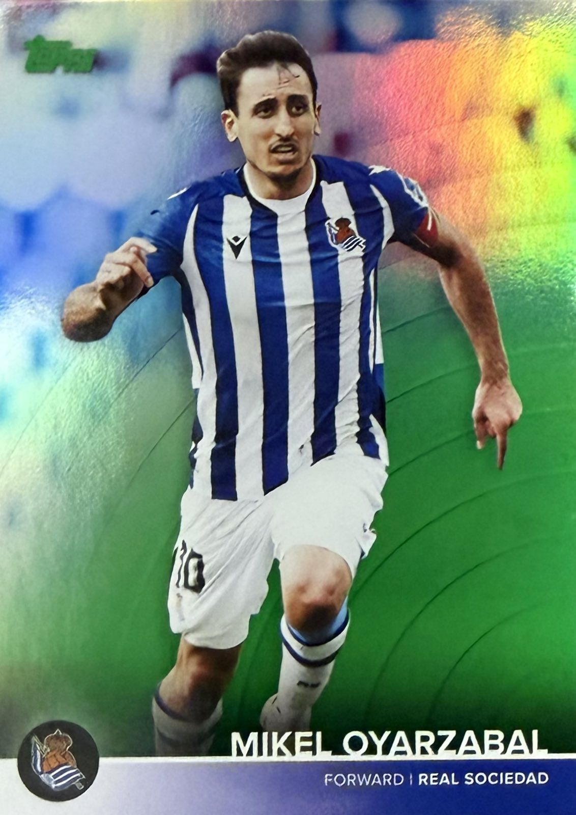 Mikel Oyarzabal Numbered /125 Team Set