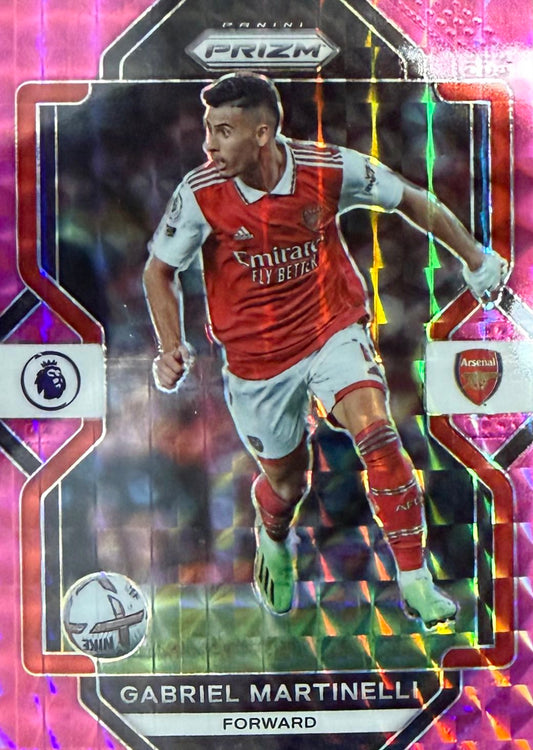 Gabriel Martinelli Pink Mosaic Prizm