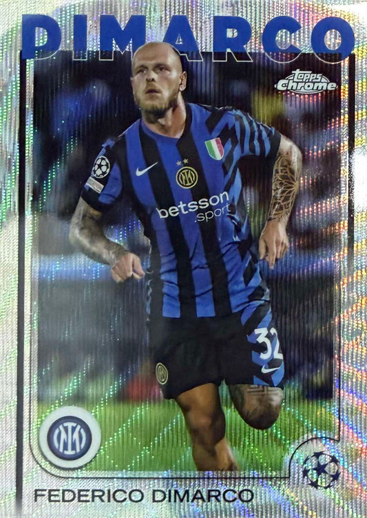 Federico Dimarco Wave Parallel Topps Chrome