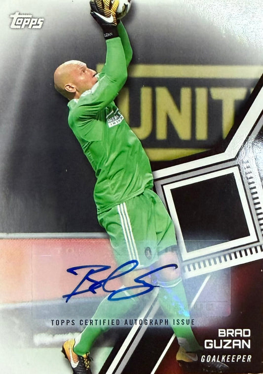 Brad Guzan Autograph Topps MLS